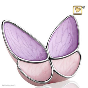 Lavender wings urn