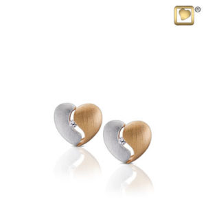 Heartfelt (Silver-Gold) Earring