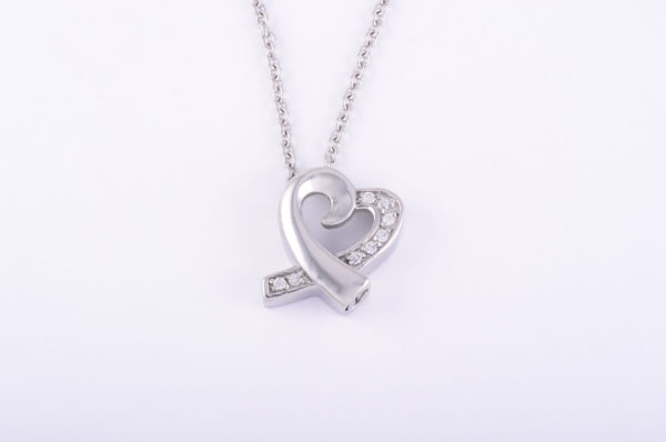 Diamante Heart Ash Pendant (chain included)